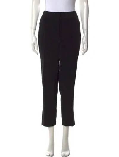 Pre-owned Co Straight Leg Pants In Black