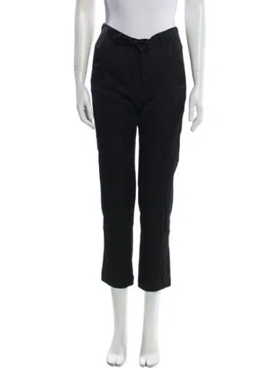 Pre-owned Co Straight Leg Pants In Black