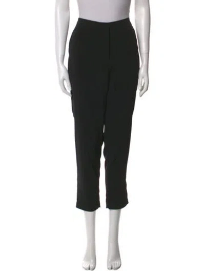 Pre-owned Co Straight Leg Pants In Black