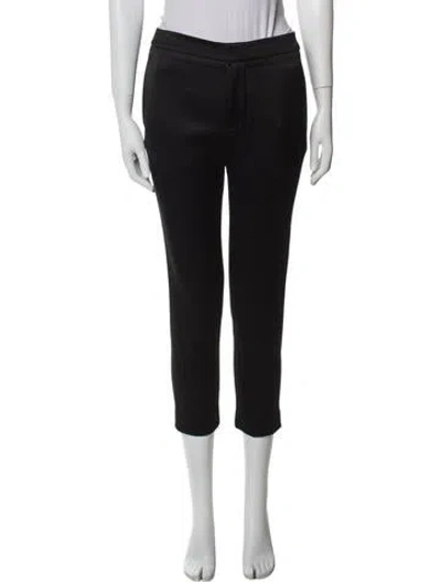 Pre-owned Co Straight Leg Pants In Black