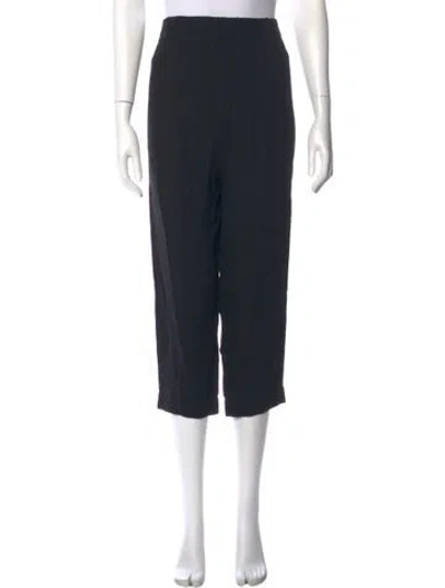 Pre-owned Co Straight Leg Pants In Black