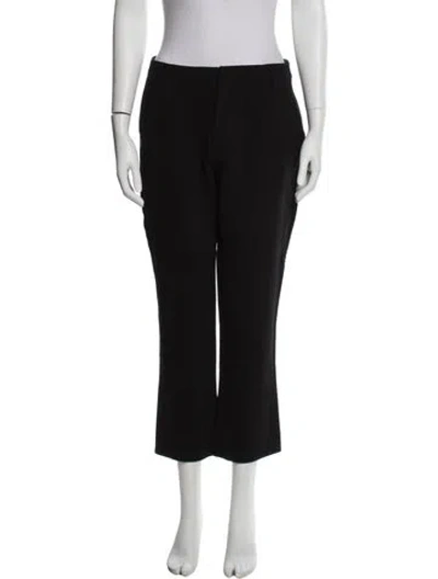 Pre-owned Co Straight Leg Pants In Black
