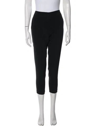 Pre-owned Co Straight Leg Pants In Black