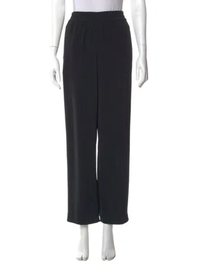 Pre-owned Co Straight Leg Pants In Black