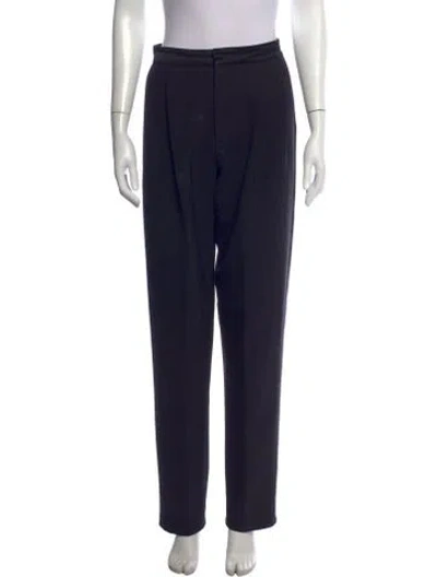 Pre-owned Co Straight Leg Pants In Black