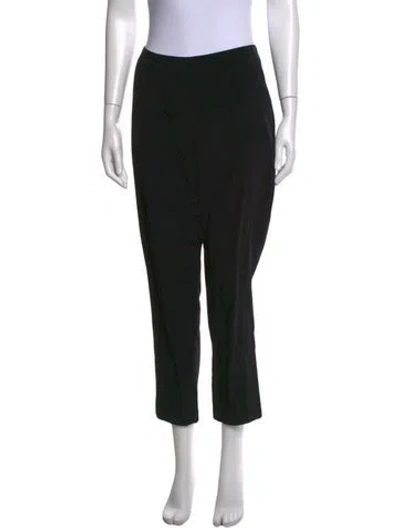 Pre-owned Co Straight Leg Pants In Black