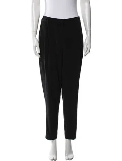 Pre-owned Co Straight Leg Pants In Black