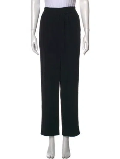 Pre-owned Co Straight Leg Pants In Black