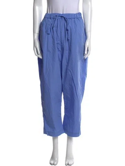 Pre-owned Co Straight Leg Pants In Blue