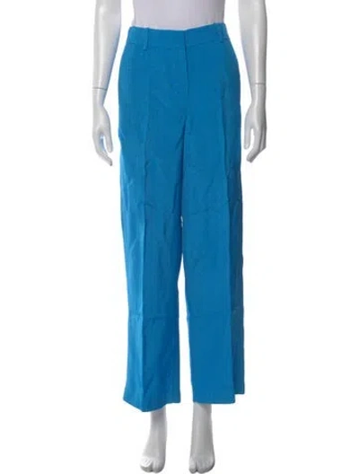 Pre-owned Co Straight Leg Pants In Blue