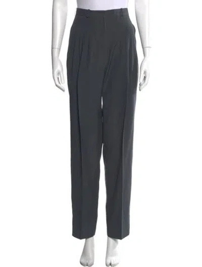 Pre-owned Co Straight Leg Pants In Gray