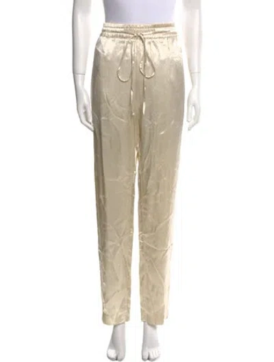 Pre-owned Co Straight Leg Pants In Neutral