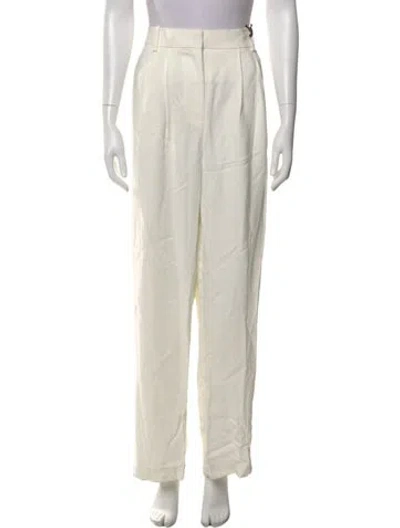 Pre-owned Co Straight Leg Pants In Neutral