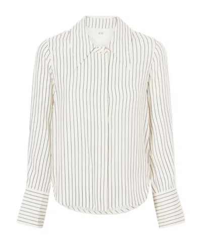 Co Striped Shirt In White