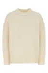 Co Long Sleeve Crewneck In Beige