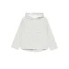 Co Half-zip Hoodie In Gray