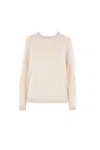 Co Crew Neck Long Sleeve Sweater In Neutral