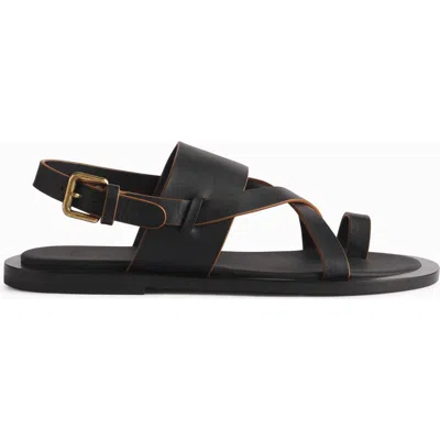 Co Toe Loop Wrap Sandal