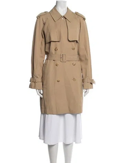Pre-owned Co Trench At In Brown