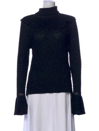 Pre-owned Co Turtleneck Long Sleeve Top W/ Tags In Multi