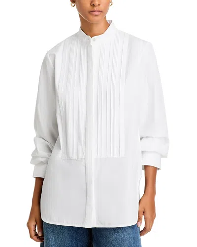 Co Tuxedo Shirt In White