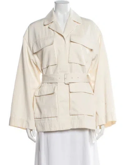 Pre-owned Co Utility Jacket In Neutral
