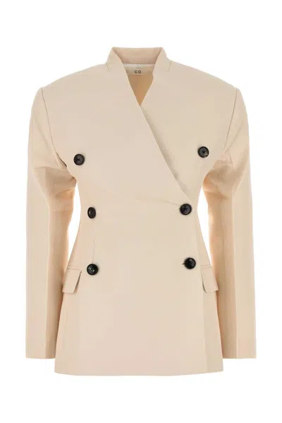 Co Visse-blend Blazer With Virgin Wool Lining For Women In Pink