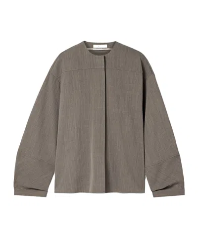 Co Warm Long-sleeve Shirt In Gray