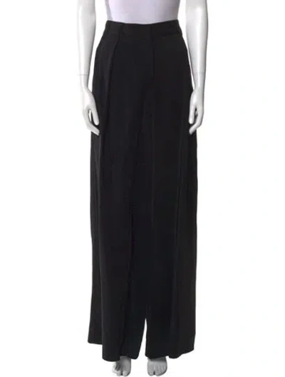 Pre-owned Co Wide Leg Pants In Black