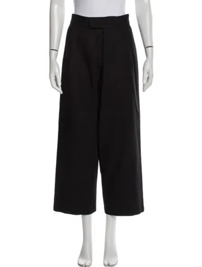 Pre-owned Co Wide Leg Pants In Black