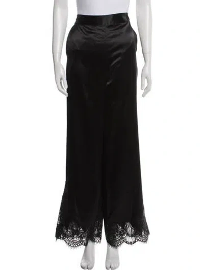 Pre-owned Co Wide Leg Pants In Black