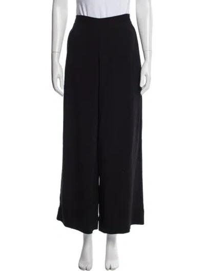 Pre-owned Co Wide Leg Pants In Black