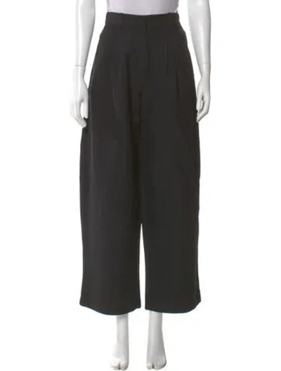 Pre-owned Co Wide Leg Pants In Black