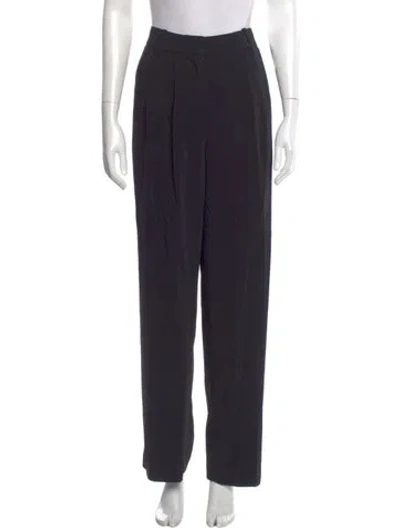 Pre-owned Co Wide Leg Pants In Black