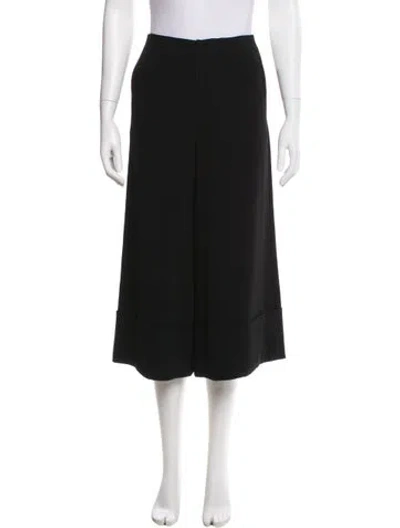 Pre-owned Co Wide Leg Pants In Black