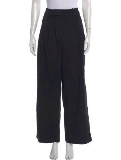 Pre-owned Co Wide Leg Pants In Black