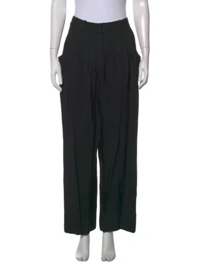 Pre-owned Co Wide Leg Pants In Black