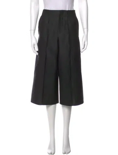 Pre-owned Co Wide Leg Pants In Black