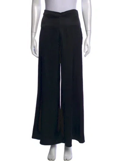Pre-owned Co Wide Leg Pants In Black