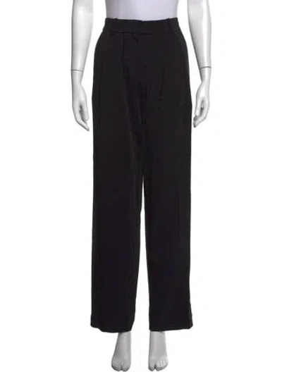 Pre-owned Co Wide Leg Pants In Black