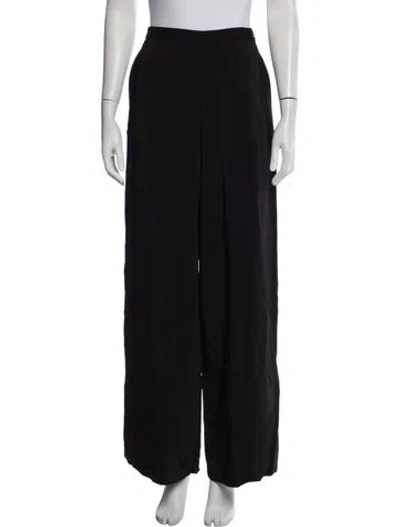 Pre-owned Co Wide Leg Pants In Black