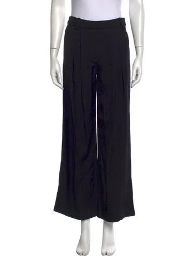 Pre-owned Co Wide Leg Pants In Black