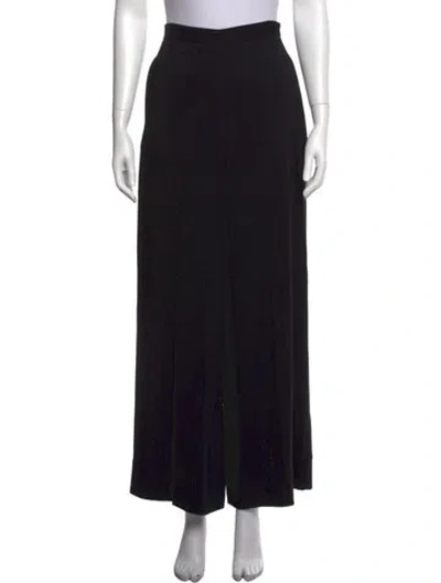 Pre-owned Co Wide Leg Pants In Black