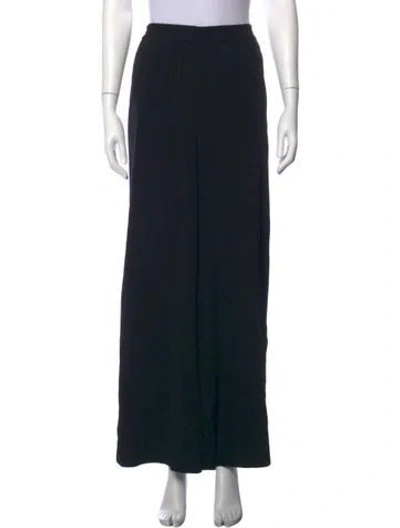 Pre-owned Co Wide Leg Pants In Black