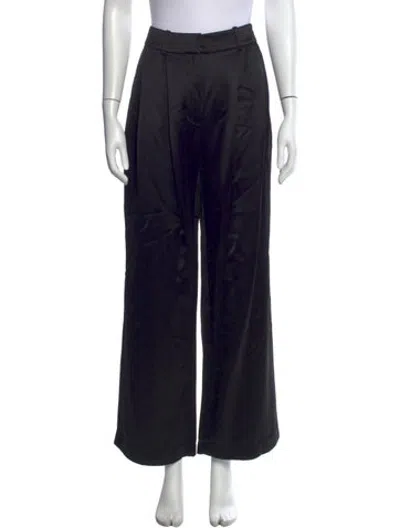 Pre-owned Co Wide Leg Pants In Black
