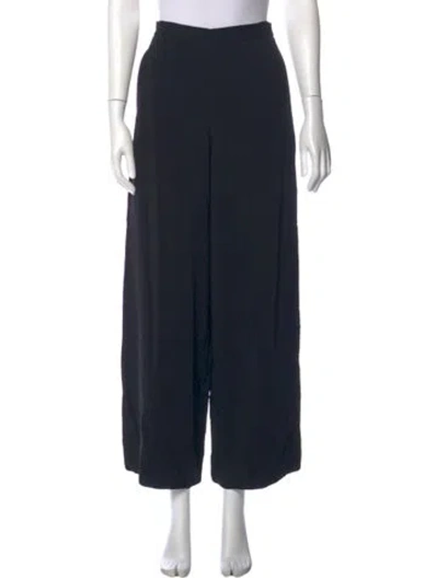 Pre-owned Co Wide Leg Pants In Blue