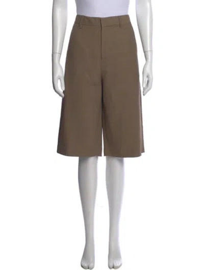 Pre-owned Co Wide Leg Pants In Brown