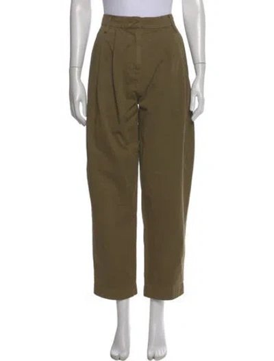 Pre-owned Co Wide Leg Pants In Green