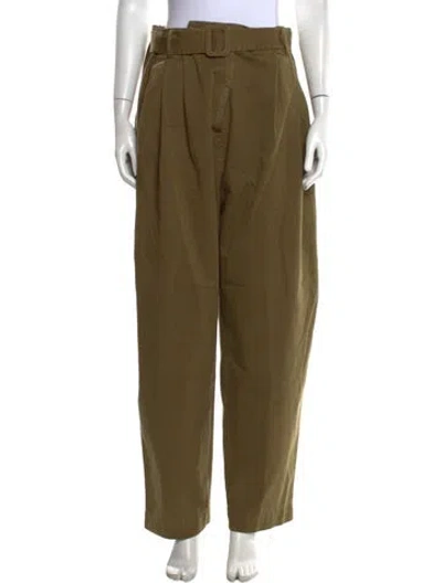 Pre-owned Co Wide Leg Pants In Green