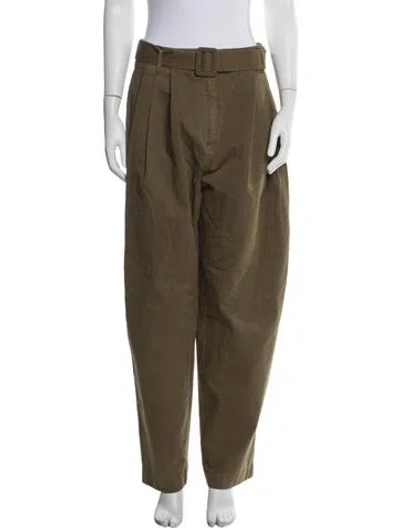 Pre-owned Co Wide Leg Pants In Green